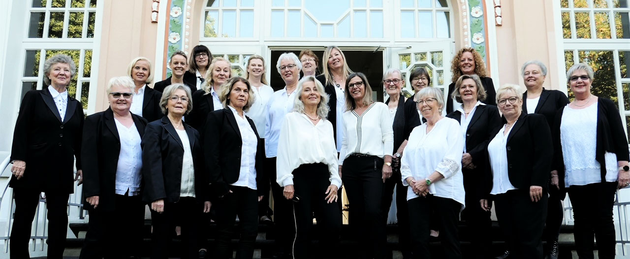 Das Frauenvokalensemble Femme Chorale e.V. der Polizei Krefeld